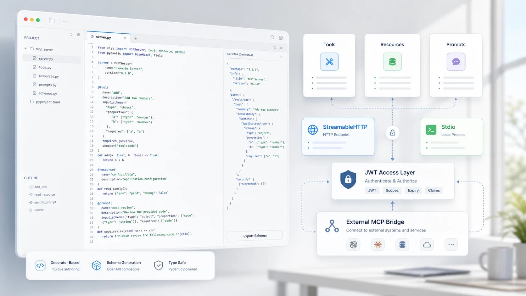 viyv MCP framework visual